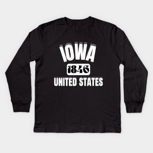 IOWA Kids Long Sleeve T-Shirt